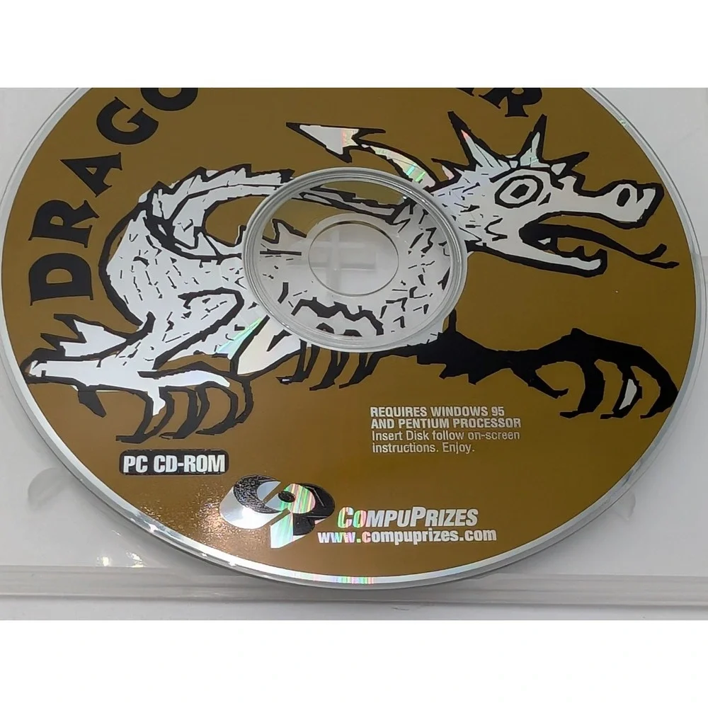 Dragon's Lair 1-CD PC Video Game 1997 Windows‎ 95 Collectors Disc #119
